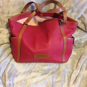 Dooney & Bourke pebbled leather tote